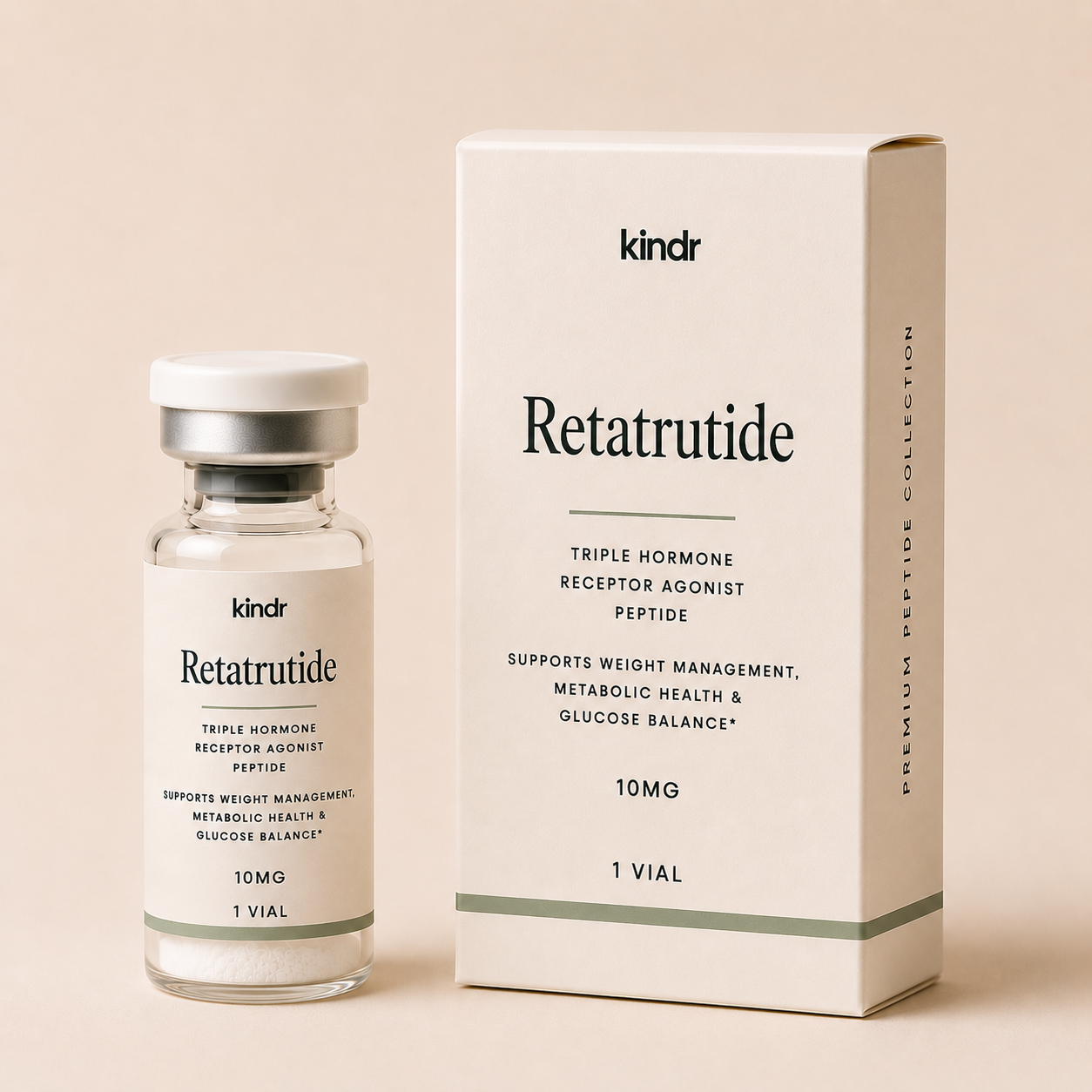 Retatrutide — Metabolic peptide vial (Compounded (503A))