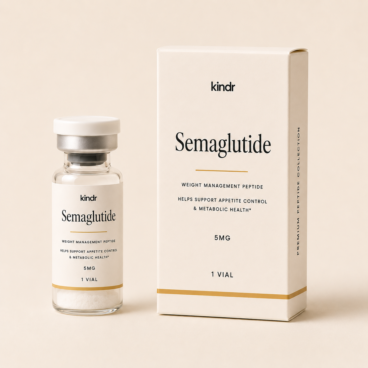 Semaglutide — Metabolic peptide vial (FDA-approved)