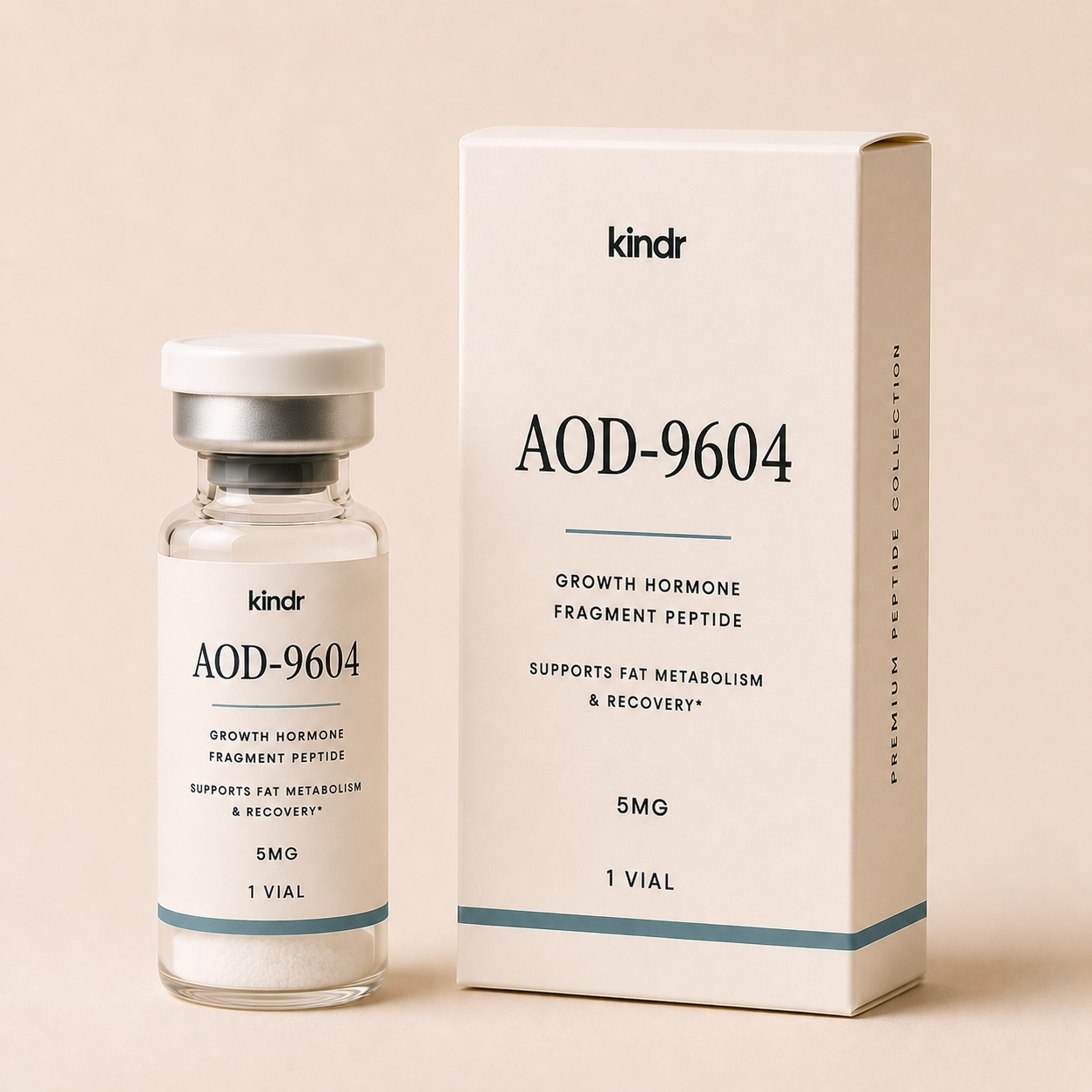 AOD-9604 — Metabolic peptide vial (Compounded (503A))