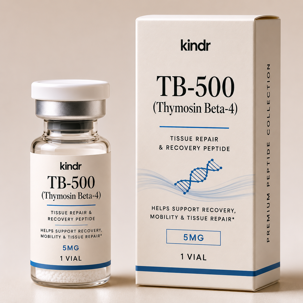 TB-500 (Thymosin Beta-4) — Recovery & Repair peptide vial (Compounded (503A))
